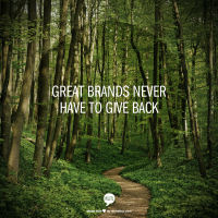 never have to give back