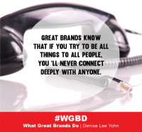 great brands don't chase customers