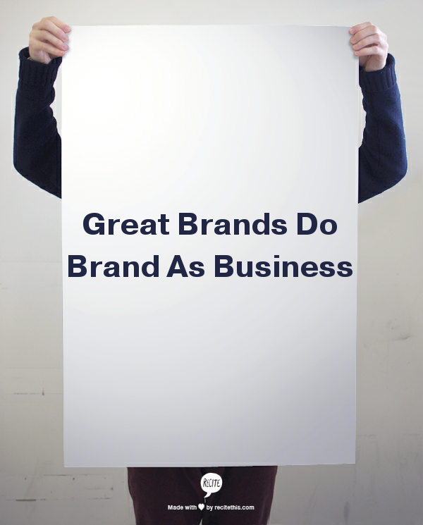 do brand as business
