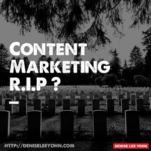 content marketing rip
